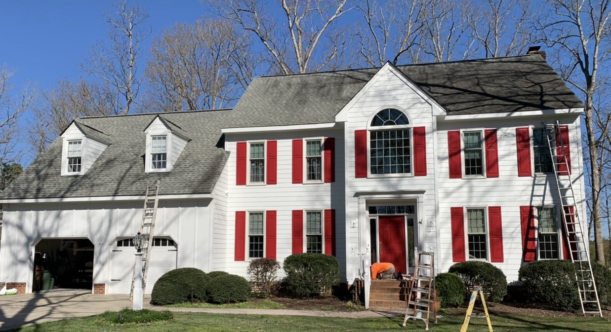 Suzanne & Aaron W. – Cary James Hardie Siding Replacement