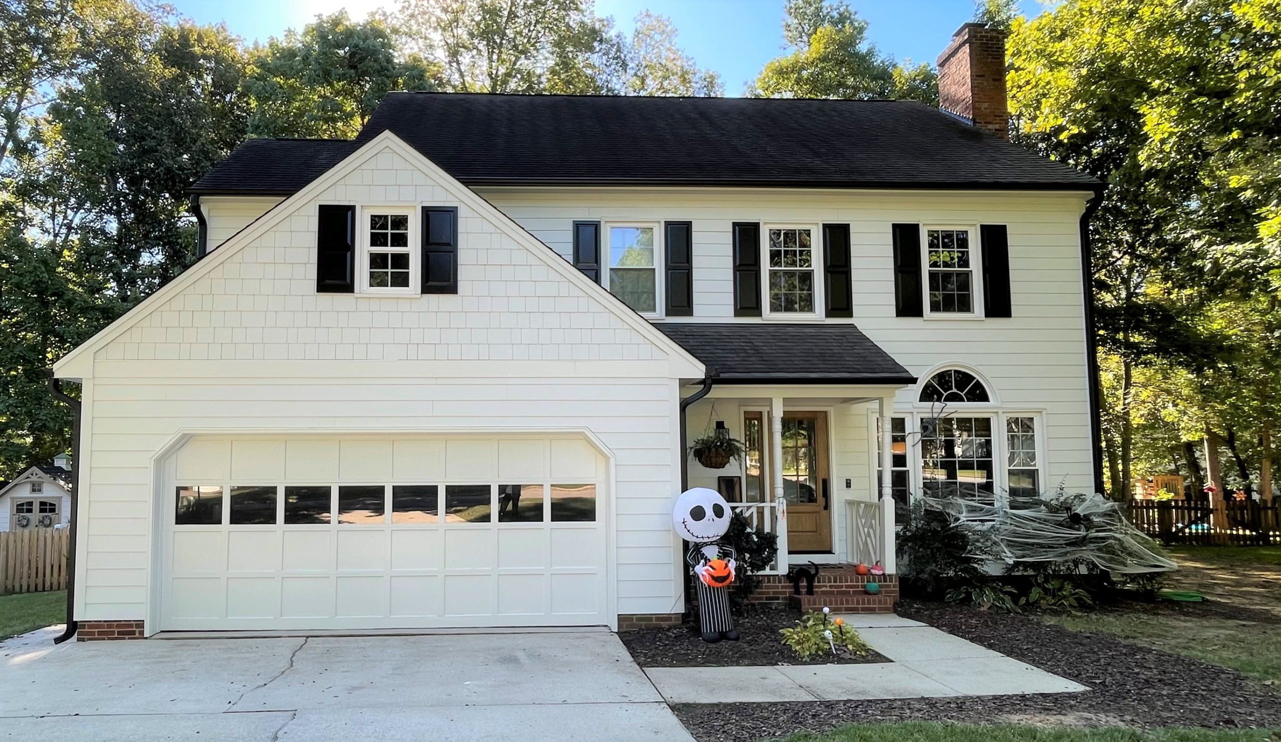 James Hardie Siding Replacement, Trim, Paint, Gutters & Gutter Guards – Apex, NC