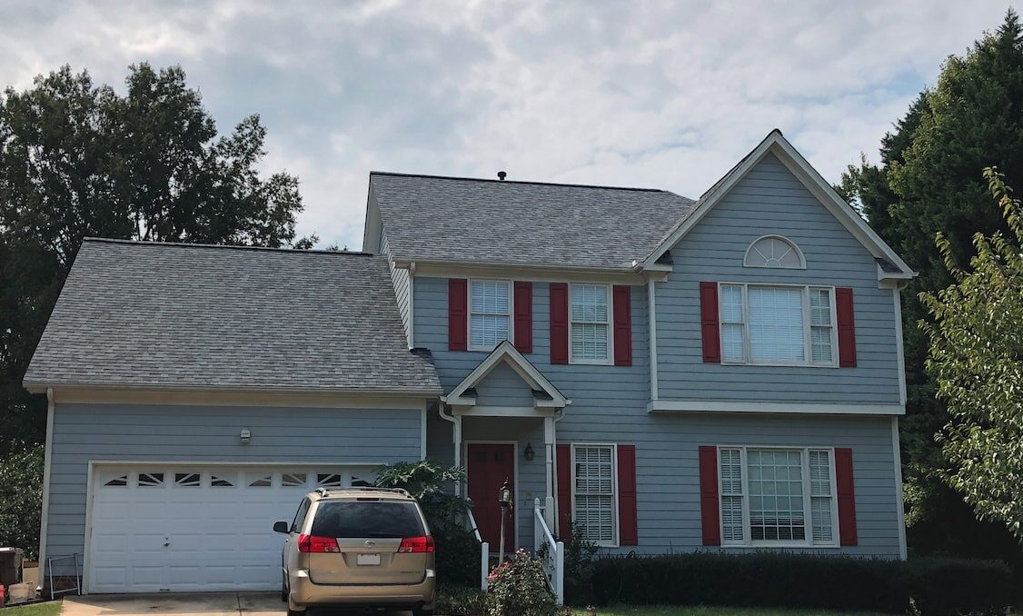 new roof for a home
