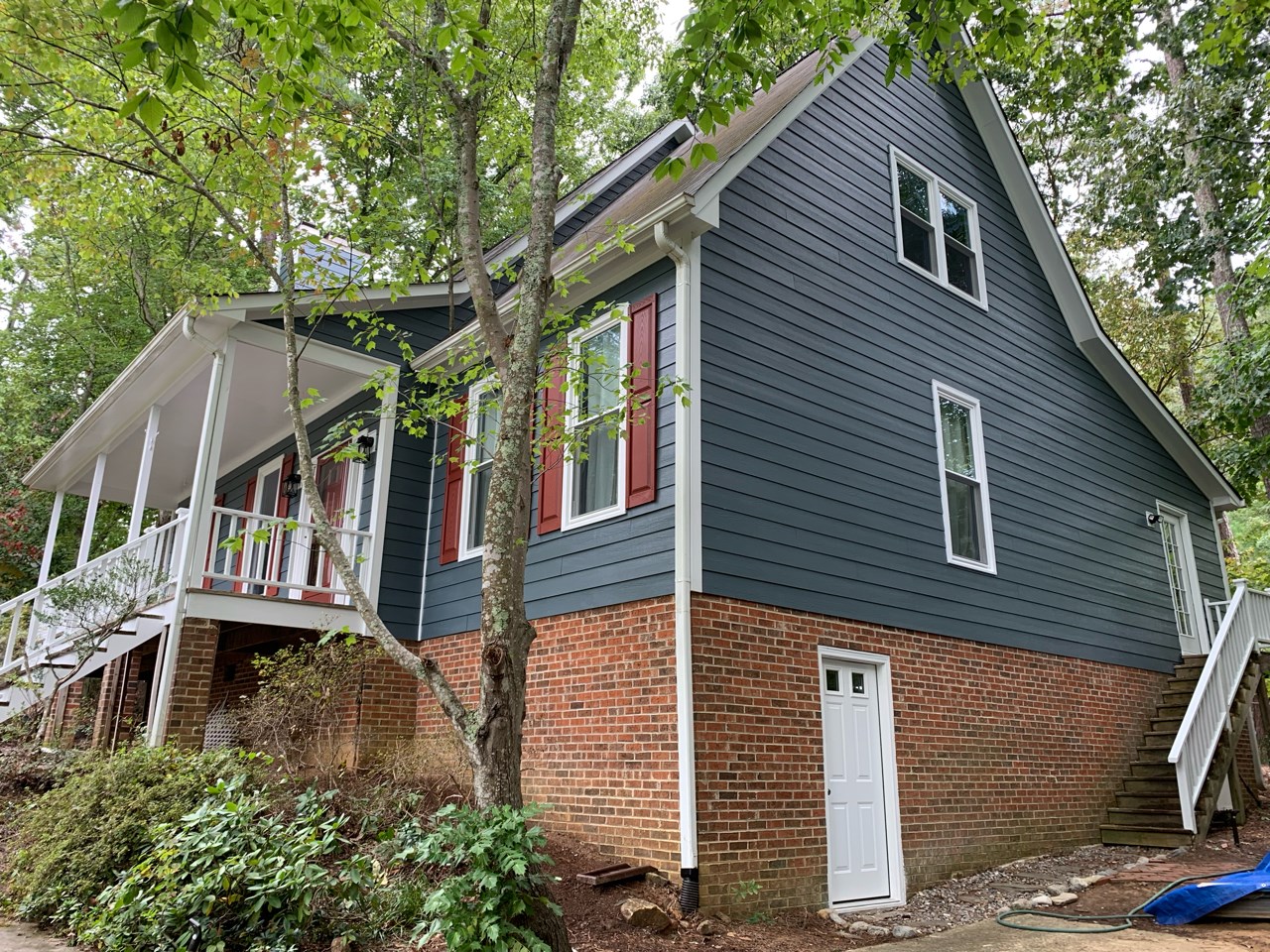 Siding repair for a home in the research triangle of north carolina