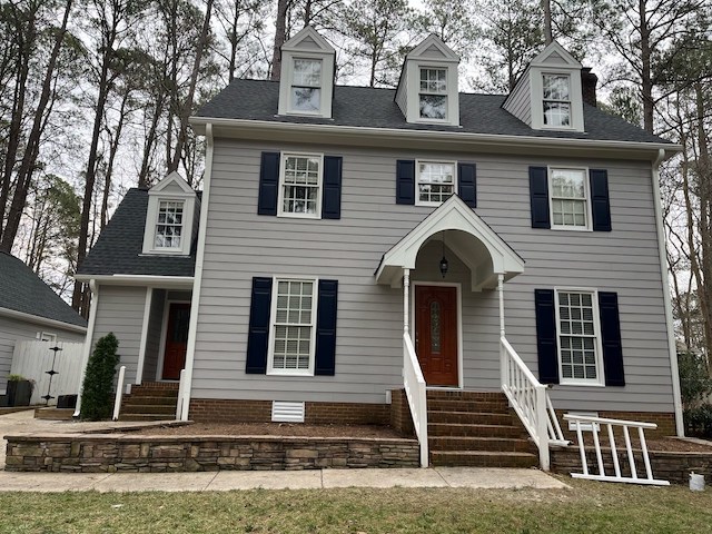 Exterior Transformation – Siding & Entry Door Replacement in Apex, NC